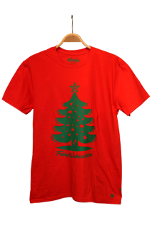 Shirt mit Druck Frohe Weihnachten